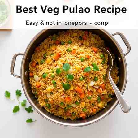 Best Veg Pulao Recipe - Easy One-Pot & Cook Now